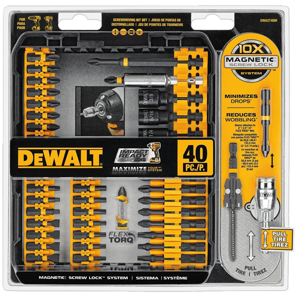 bộ vít dewalt 40 món DWA2T40IR