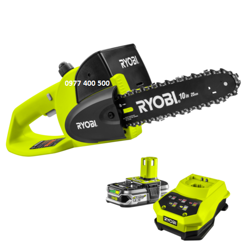 máy cưa xích pin ryobi CCW180