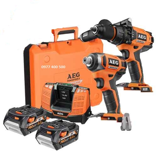 máy khoan pin combo AEG BSB18BK1-602C