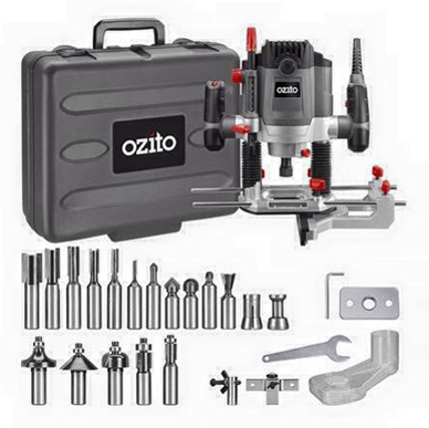 máy phay gỗ ozito ROU7100